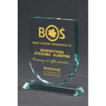 Victoria Victoria Sport Trofeum glass engraved with ethos + filled with paint