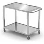 Welded, Welded, mobile, 2-shelf catering trolley up to 100 kg - Hendi 816691