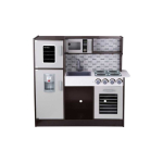 Tooky Tooky Toys TOOKY TOY Modern wooden kitchen with accessories