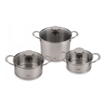 Zyle ZY1420PS Stainless Steel Pot Set