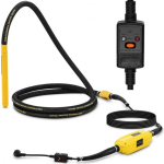 MSW Concrete compaction vibrator, length 5m, poker 40cm x 34mm, 2000W
