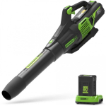 Cordless Cordless leaf blower Greenworks GD60ABK4 60 V 1x4.0 Ah battery.