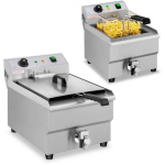 Royal Royal Catering Deep fryer adjustable power electric electric with tap 230 V 3500W 16 L