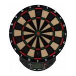 Equinox Darts target electric. VEGA DA-20 with arrow.