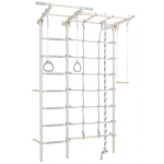 Sports Sports complex (gymnastics wall) SANRO S7 PASTEL white, 219.6x154cm