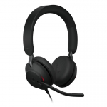 Jabra Evolve2 40 SE K&otilde;rvaklapp Juhtmega &uuml;hendatud Peav&otilde;ru K&otilde;ned/muusika USB Type-C / USB Type-A Must