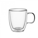2 2 topeltseinaga klaaskruusi komplekt 350 ml, 9001, Kamille