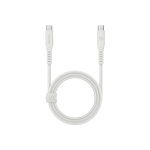 Spigen Essential USB C to USB C 100W kangaskaabel, valge EB10015CC