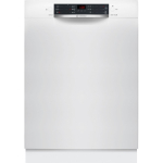 Bosch SMU26AW11S Serie 2 t&ouml;&ouml;tluslaud alle paigaldatav n&otilde;udepesumasin, 60 cm, valge