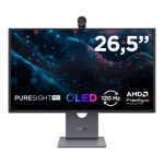Lenovo Yoga Pro 27UD-10 PC lamekuvar 67,3 cm (26.5") 3840 x 2160 pikslit 4K Ultra HD QD-OLED Must