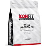 ICONFIT Whey Protein 80 proteiinijauhe, mets&auml;mansikka, 1 kg