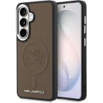 Karl Karl Lagerfeld Embossed Ring Initials MagSafe Samsung Galaxy S26 nutitelefoni kaitse&uuml;mbris, pruun