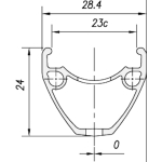 Mach Mach 1 Ratlankis Mach1 Pulse 23 Disc TLR 29" - 622x23C Must 32H InLine V6.65