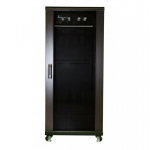 Extralink EX.11366 p&uuml;stik 27U Eraldiseisev serverikapp Must