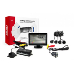 Amio Parking sensor kit tft01 4.3 "with camera hd-308-led 4 sensors black "gold"