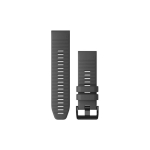 Garmin QuickFit 26 Silicone Wristband, Dark Gray