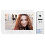 Orno 2 Family Video Intercom, Handset, Color, 7 Inch LCD, OSD Menu, Gate Control, White NOVEO MULTI2