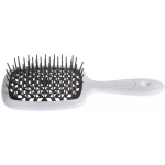Janeke Superbrush combing brush for combing hair, white and black