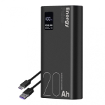 OBAL:ME OBAL:ME EnergyPulse Powerbank 20000mAh 22.5W Black