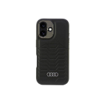 Audi Synthetic Leather MagSafe iPhone 16 Plus 6.7" czarny|black