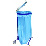 MEVA Mobile trash bag holder 240L with wheels