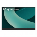 LG 17MT70 Kaasaskantav monitor Must, Roostevaba teras 43,2 cm (17") LED 2560 x 1600 pikslit