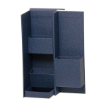 Kontoritarvete Kontoritarvete kott "LIFESTYLE TOOL", sinine S LST-B01-NV