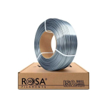 3D 3D plastikas PLA blizgi plieno 1.75mm 1kg refill pakend Rosa3D