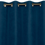 Kardin Kardin MILANA indigo v&auml;rv, klassikaline kuldne v&auml;rv, metallist silmad, &scaron;enill, 420x175 HOMEDE