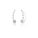 Jwl Jwl Luxury Pearls Gėlėti v&auml;ljakudega k&otilde;rvar&otilde;ngad kristallidega JL0722
