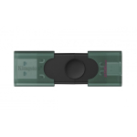 Kingston Kingston Technology DataTraveler DuoG2 USB-v&auml;lkm&auml;lu 256 GB USB Type-A / USB Type-C 3.2 Gen 1 (3.1 Gen 1) Must, Roheline