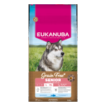 Sausa Sausa barība suņiem - Eukanuba Senior Large Grain Free ocean fis