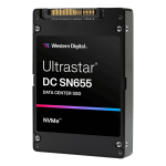 Western Western Digital Ultrastar DC SN655 3,84 TB U.3 PCI Express 4.0 NVMe TLC 3D NAND