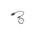 PremiumCord USB-C - USB 3.1 M-F adapter 20 cm