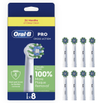 Oral-B Pro Cross Action vahetatavad harjapead, 8 tk