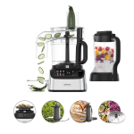 Kenwood Kenwood FDM73.480SS MultiPro OneTouch k&ouml;&ouml;gikombain, roostevaba teras