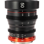 Objektiiv Objektiiv - Meike MK 50mm T2.2 Canon RF Full Metal, 270&deg; fookuse p&ouml;&ouml;rlemise nurk