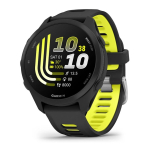 Garmin Forerunner 170 Music 3,05 cm (1,2") AMOLED 42 mm Digitaalne 390 x 390 pikslit Tōrigeekraan Must GPS (satelliit)