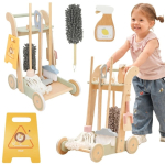 Viga Viga Toys VIGA Puitpuhastusvanker tarvikutega, 11 tk.