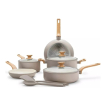 Green Green Pan Greenpan Essence 5-osaline potide ja pannide komplekt taupe (CC010210-001)