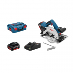 Bosch GKS 18V-57 G Professional 16,5 cm Must, Sinine 3400 RPM