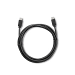 Qoltec 52352 USB-kaabel 2,5 m USB 3.2 Gen 1 (3.1 Gen 1) USB C Must