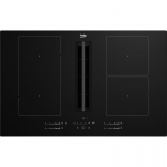 Beko HIXI 84700 UF Must Sisseehitatud 80 cm Tsooniga induktsioonplaat 4 tsoon(id) Sisseehitatud kapuuts