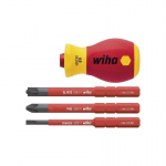 Screwdriver Screwdriver WIHA VDE Stubby VDE For electricians 1000 V, with 3 tips Slim bit, SB