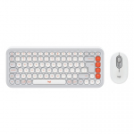 Logitech 920-013141 klaviatuur Hiir kaasa arvatud Universaalne Bluetooth QWERTY US rahvusvaheline Valge