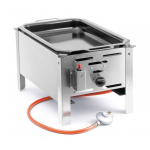 Hendi BAKE-MASTER MINI Grill Lauapealne Propaan/butaan Roostevaba teras 5800 W