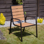 Krzesło Krzesło ogrodowe Solar brown PATIO