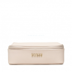 Guess , Holdall, Synthetic Leather, Bag, Jewelry Case, Cream, Women, 18 x 6 x 18 cm Women