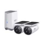 Baseus S1 Pro 3K Dual outdoor camera (white)