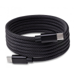 Fuj:tech magnetiline USB-C-kaabel, 2 m, musta